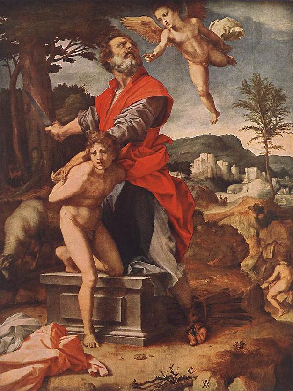 Andrea del Sarto The Sacrifice of Abraham oil painting picture